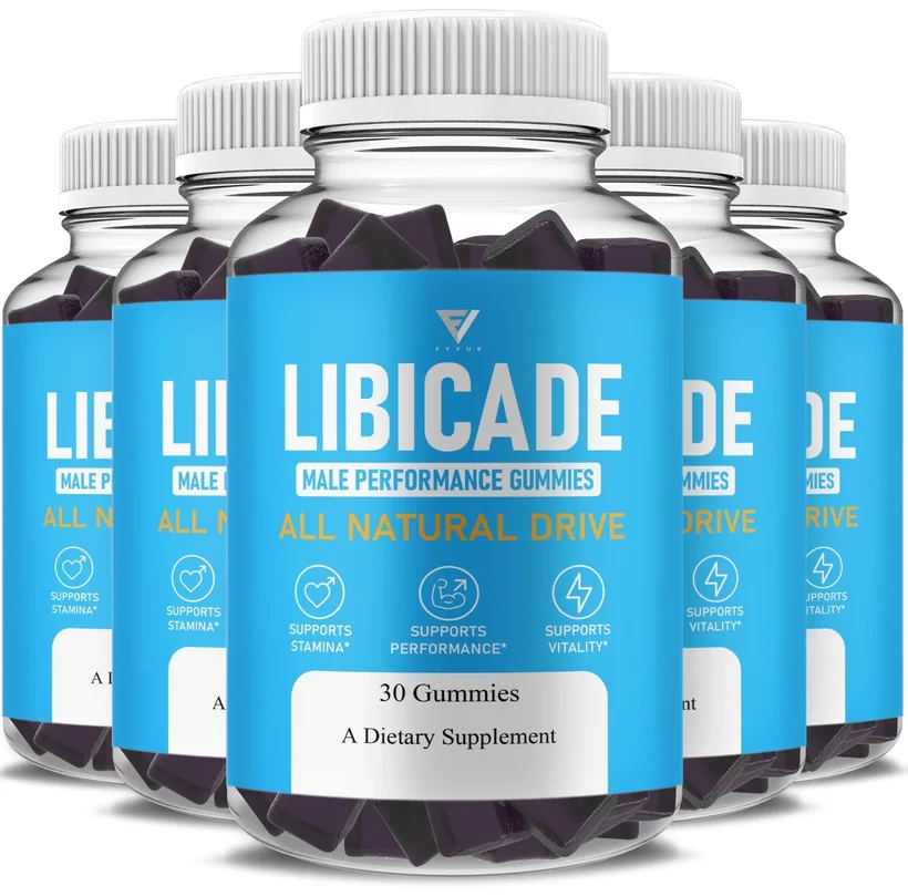 LIBICADE male performance gummies jar